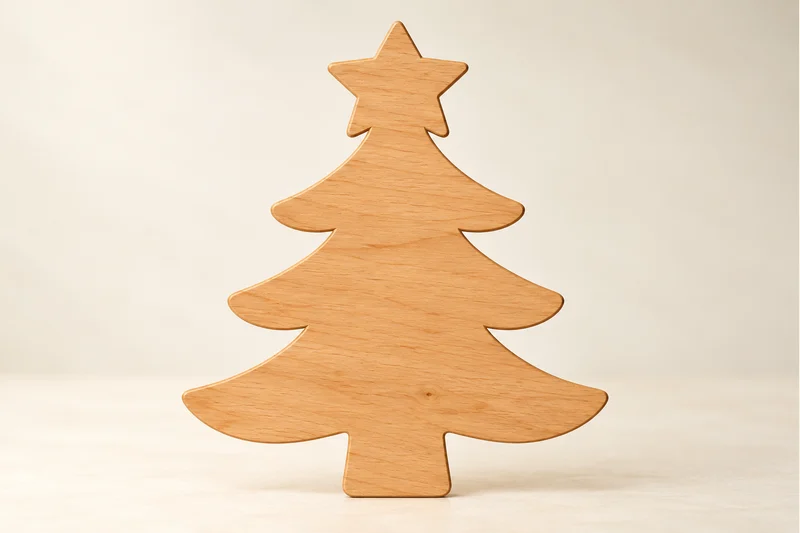 Festive fir tree project visualization
